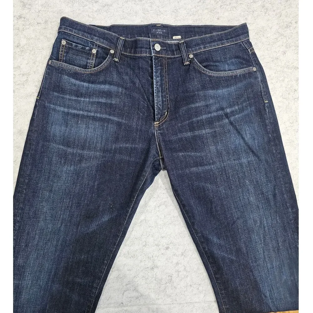 C-OF-H Citizens of Humanity Mens Core Straight Leg Jeans Style 6034U-357 Sz 36